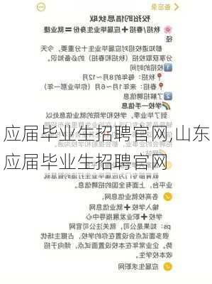 应届毕业生招聘官网,山东应届毕业生招聘官网