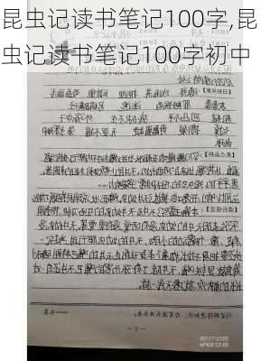 昆虫记读书笔记100字,昆虫记读书笔记100字初中