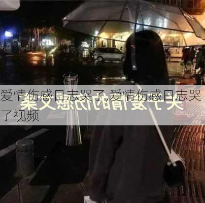 爱情伤感日志哭了,爱情伤感日志哭了视频