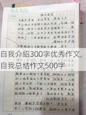 自我介绍300字优秀作文,自我总结作文500字