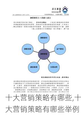 十大营销策略有哪些,十大营销策略有哪些举例