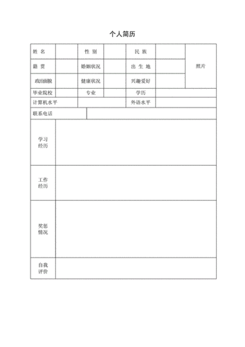 2020个人简历模板免费,2020个人简历模板免费百度网盘