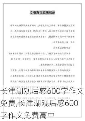 长津湖观后感600字作文免费,长津湖观后感600字作文免费高中