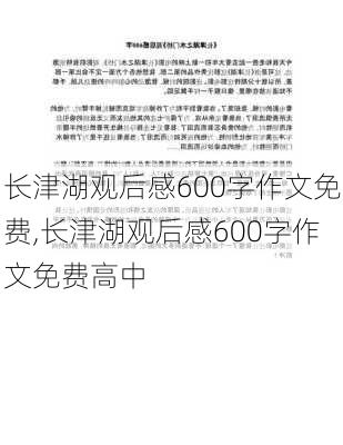 长津湖观后感600字作文免费,长津湖观后感600字作文免费高中