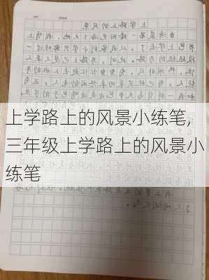 上学路上的风景小练笔,三年级上学路上的风景小练笔