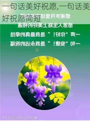 一句话美好祝愿,一句话美好祝愿简短