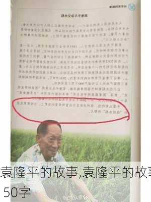 袁隆平的故事,袁隆平的故事 50字