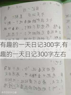 有趣的一天日记300字,有趣的一天日记300字左右