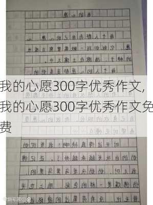 我的心愿300字优秀作文,我的心愿300字优秀作文免费