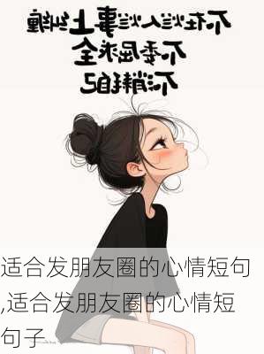 适合发朋友圈的心情短句,适合发朋友圈的心情短句子