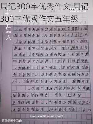 周记300字优秀作文,周记300字优秀作文五年级